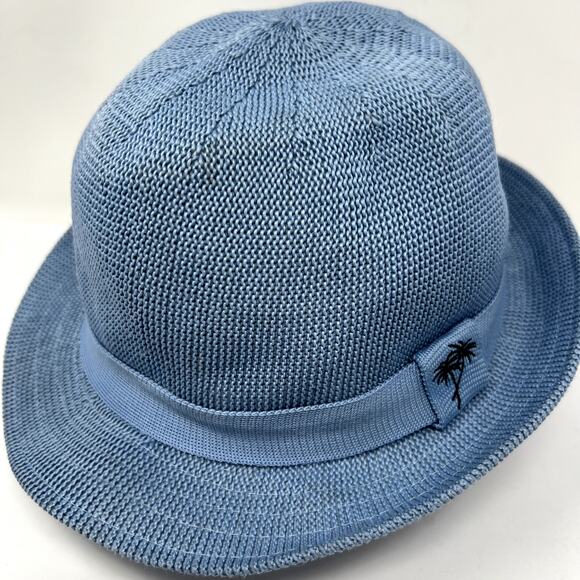 Pierre Cardin Montique Hats Men One Size Blue 100% Polyester Summer Fedora Hat - Picture 5 of 9
